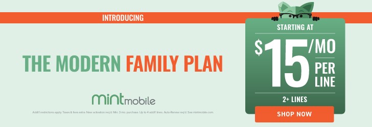 Mint Mobile Modery Family Plan