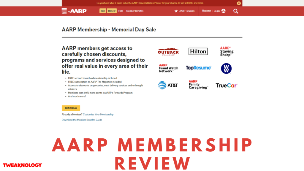 AARP Membership Review