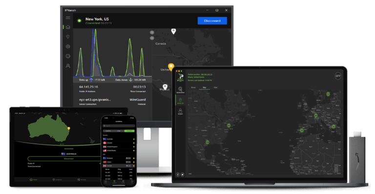 ipvanish vpn app on devices 768x398 1